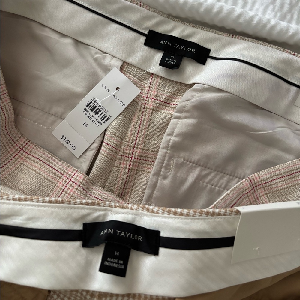 Ann Taylor Neutral Basics Dress Pant Bundle - Picture 9 of 11
